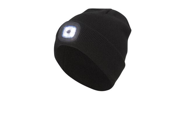 LED beanie hat with led front light