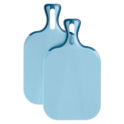 2 Pack Prep 'N Fold Food Cutting Board - Blue
