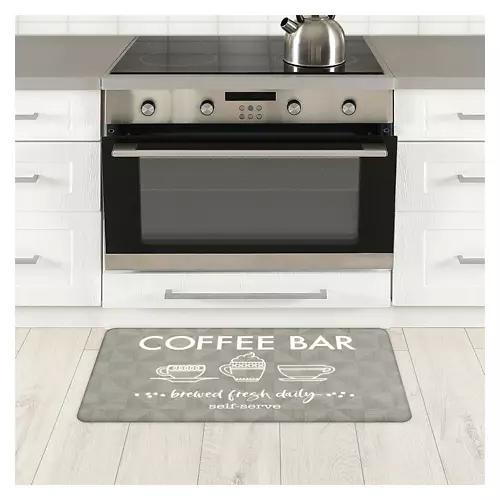 18" x 30" Comfort Cushion Kitchen Mat - Coffee Bar