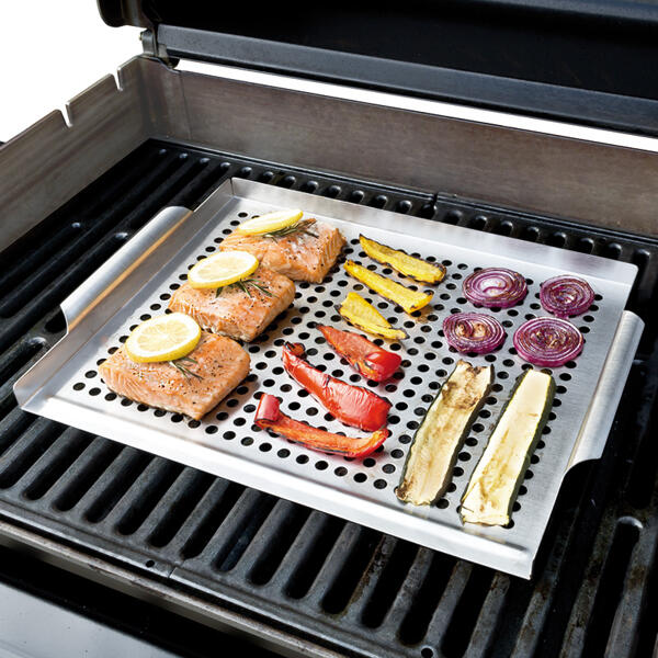 XXL-Edelstahl-Grillplatten