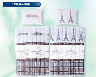 Set da letto stampato, 2 pezzi MY NIGHT STYLE
