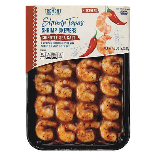 Chipotle Sea Salt Shrimp Skewer, 8 oz