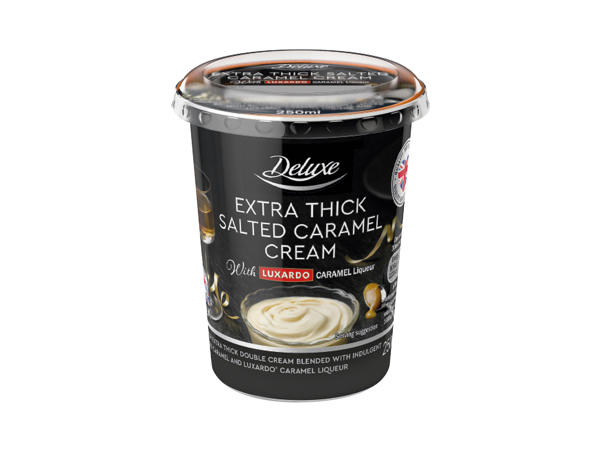 Deluxe Extra Thick Liqueur Cream