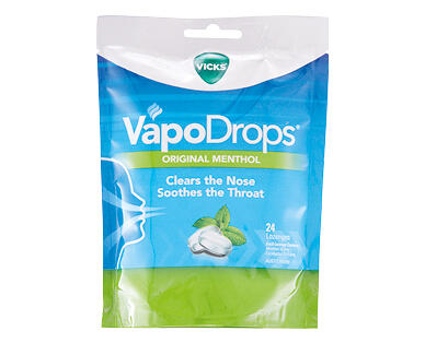 Vicks Original Menthol VapoDrops 24pk