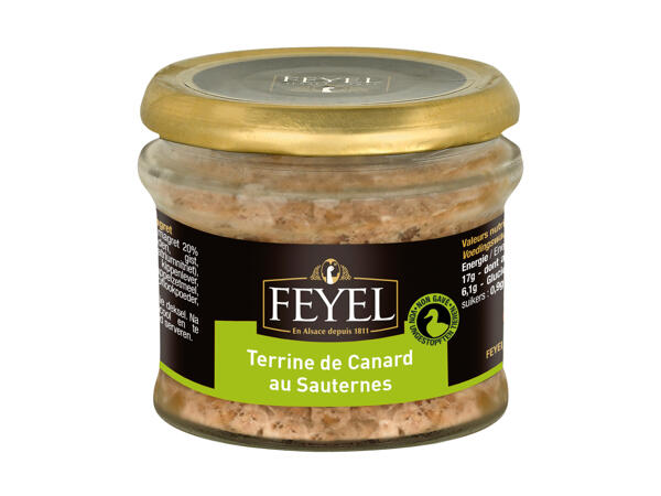 Terrine de canard au Sauternes Feyel