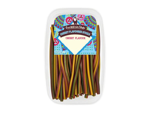 Caribbean Style Fruit Gum Pencils Assorted