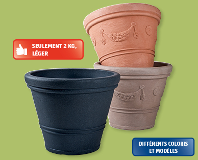 Pot de fleurs en plastique GARDENLINE(R)