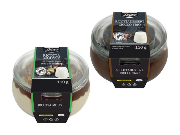 Dessert à la ricotta