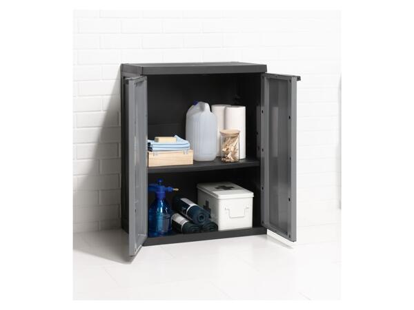 Plastic utility cabinet