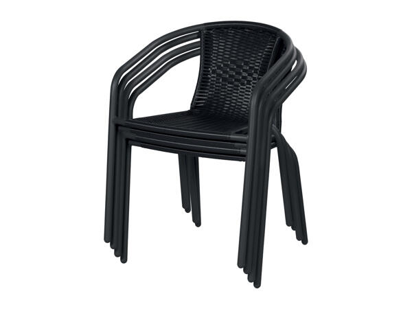 Livarno Home Stacking Bistro Chair