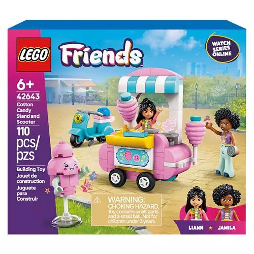 Friends Cotton Candy & Scooter Building Blocks, 110 pieces