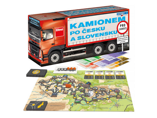 KAMIONEM PO ČESKU A SLOVENSKU