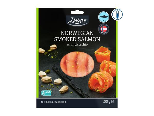 Norwegian Smoked Salmon with Pistachio