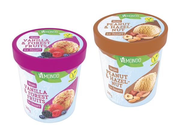 Glace végane à la vanille