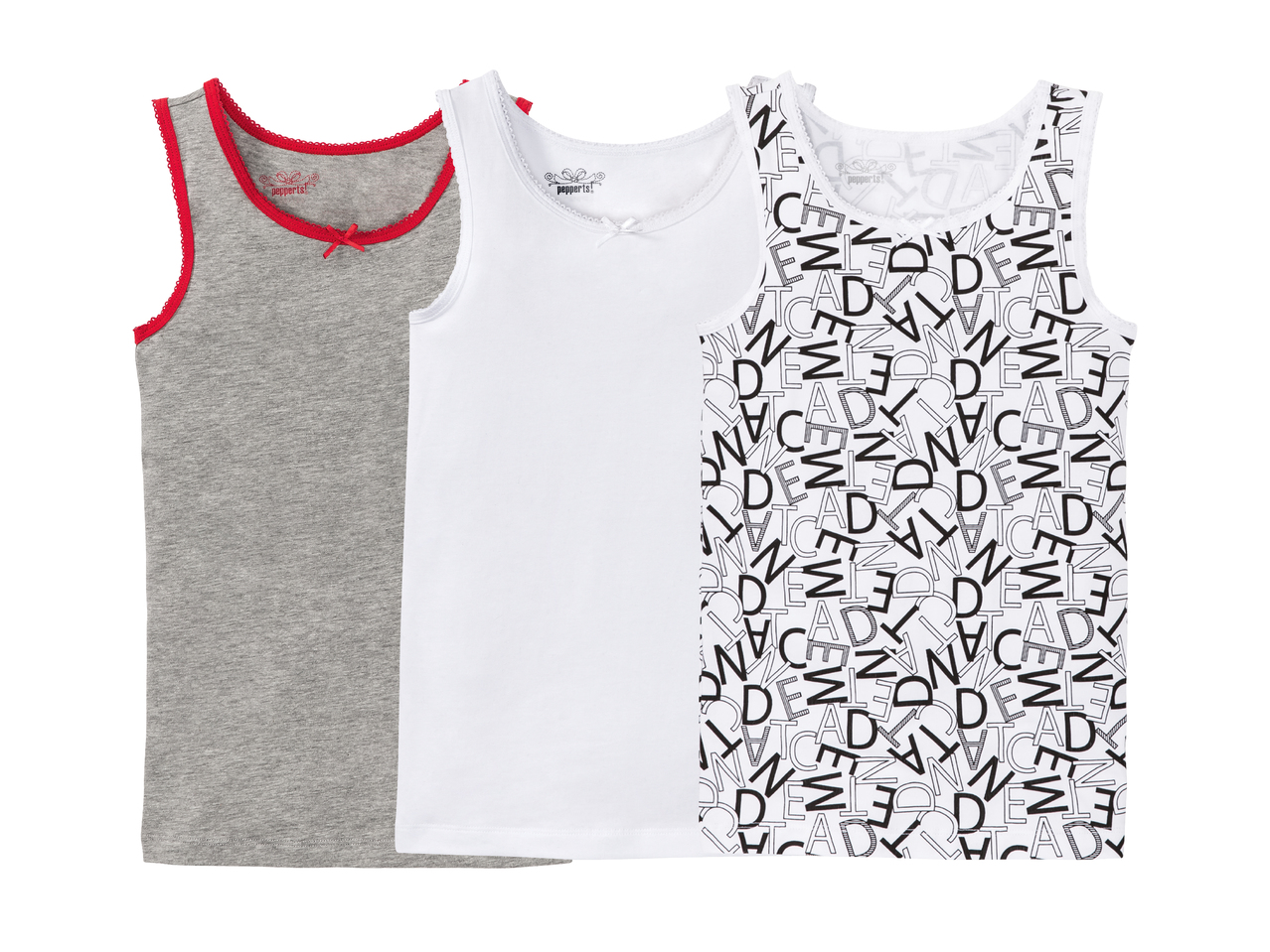 PEPPERTS(R) Top/undertrøje 3-pak