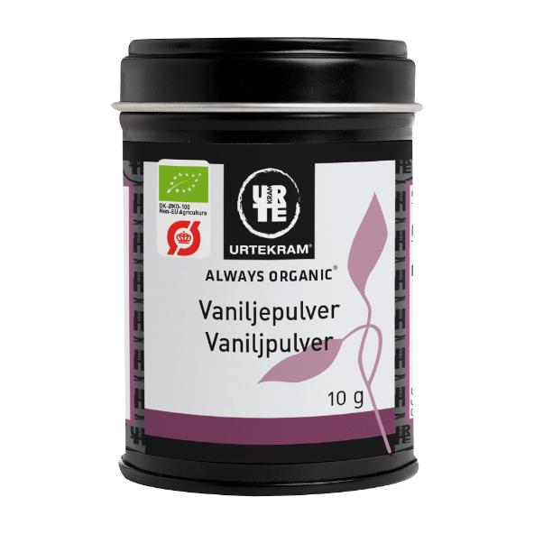 Økologisk vaniljepulver