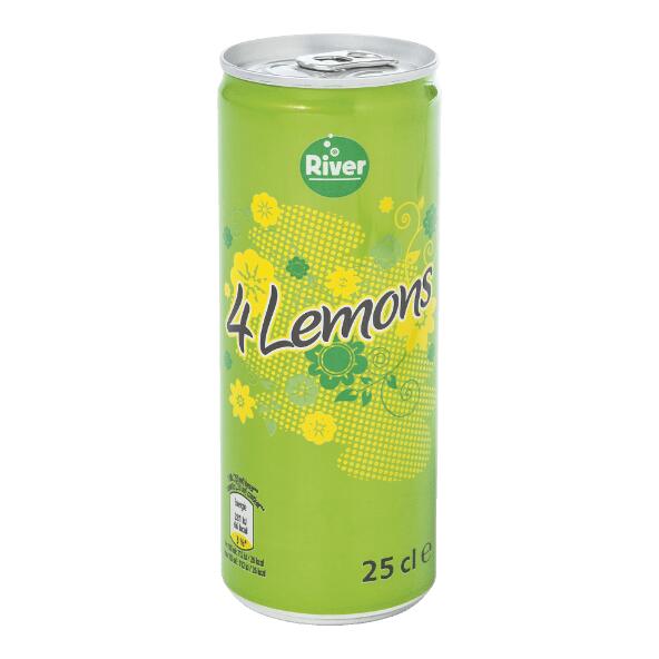 RIVER(R) 				Limonade 4 lemons, 8 pcs