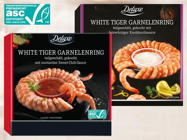 ASC White Tiger Garnelenring