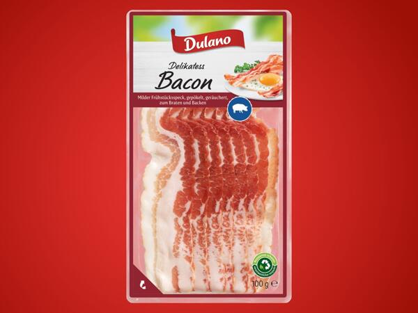 Bacon Bauch in Scheiben