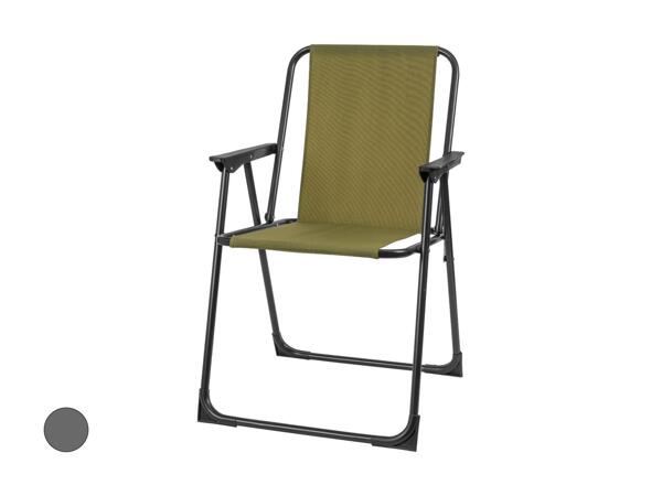 Chaise de camping pliable