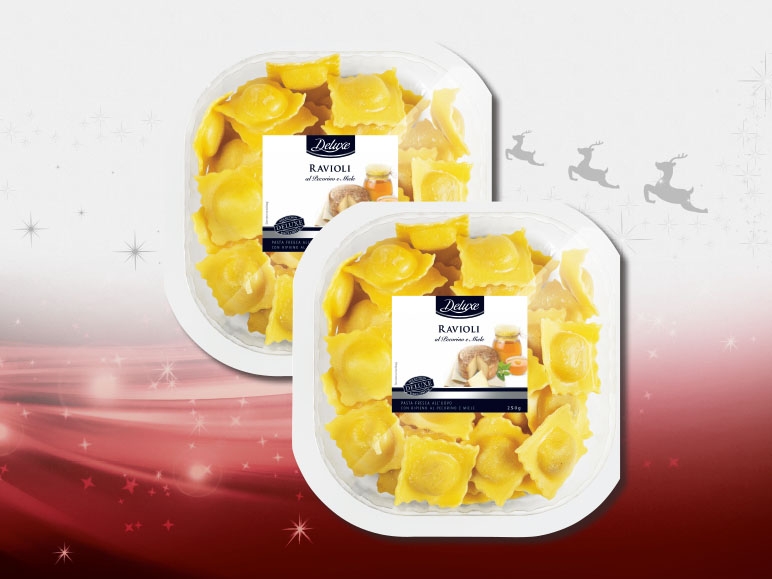 Ravioli fourrés au miel et au pecorino