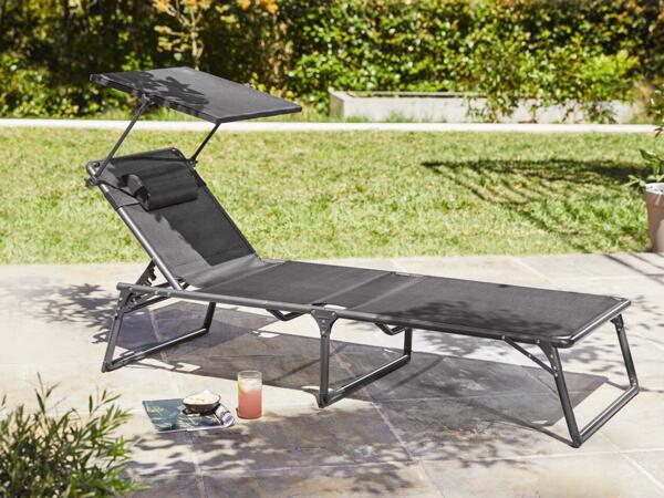 Aluminium Sunlounger