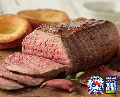 British 'Cook in Tray' Beef Roasting Joint