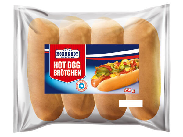 Hot Dog Brötchen 4er