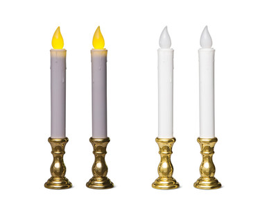 Huntington Home 2-Pack Battery Operated Candlestick Lamps