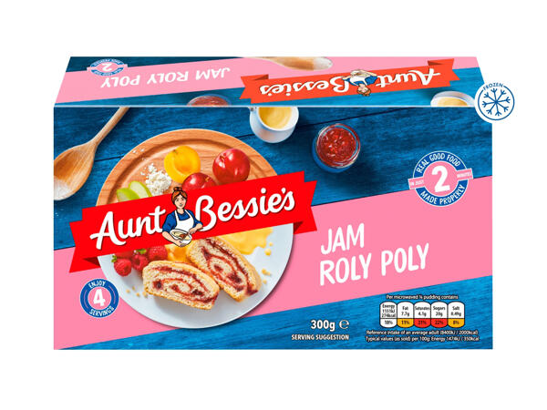 Aunt Bessie's Jam Roly Poly