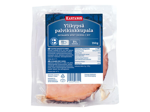 Rökt grynkorv/ rökt skinka