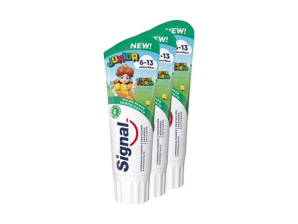 Dentifrice Junior Signal, pack de 3