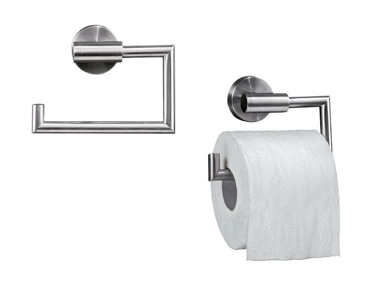 MIOMARE Stainless Steel Toilet Roll Holder - Lidl - Great Britain ...