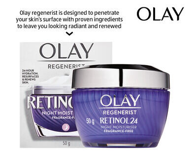 Assorted Olay Regenerist Face Creams 50g