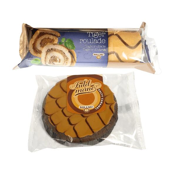 Karamelkage eller tigerroulade
