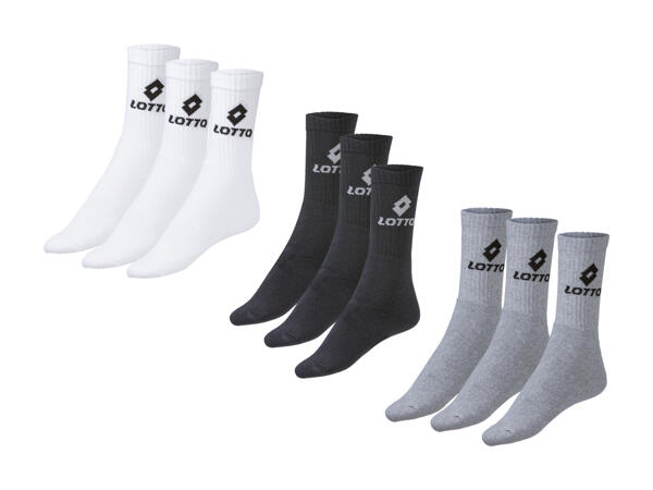 Chaussettes de sport Lotto, 3 paires