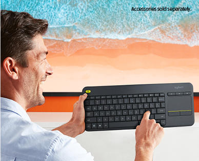 Logitech K400 Plus Wireless TV Keyboard