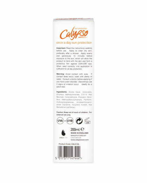 Calypso Once A Day SPF 10 Lotion
