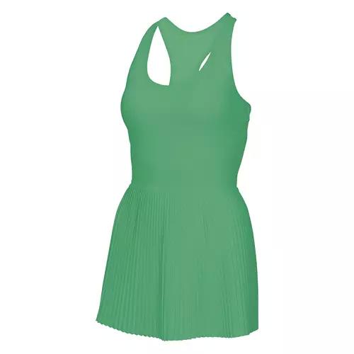 Ladies Premium Sleeveless Athleisure Dress, Green, XL