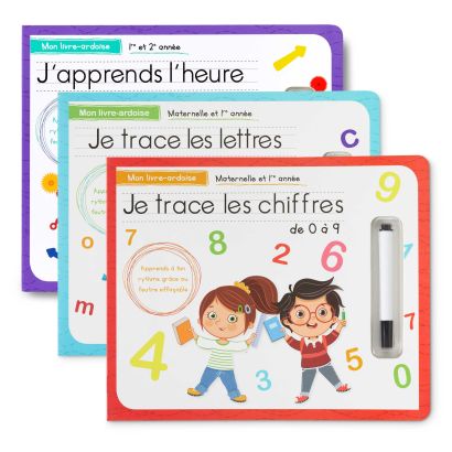 Livre d'exercices avec stylo