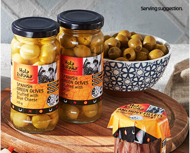 Spanish Green Olives 235g