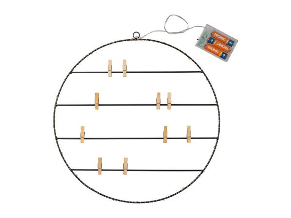 Livarno Home LED Photo Holder - Circle