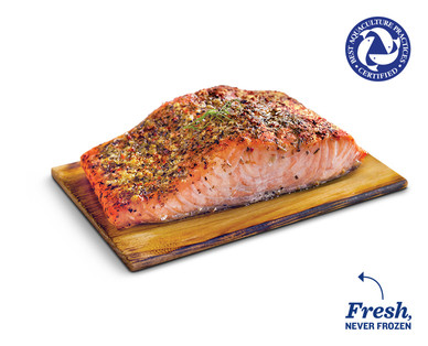 Fresh Sweet & Smokey Cedar Plank Atlantic Salmon