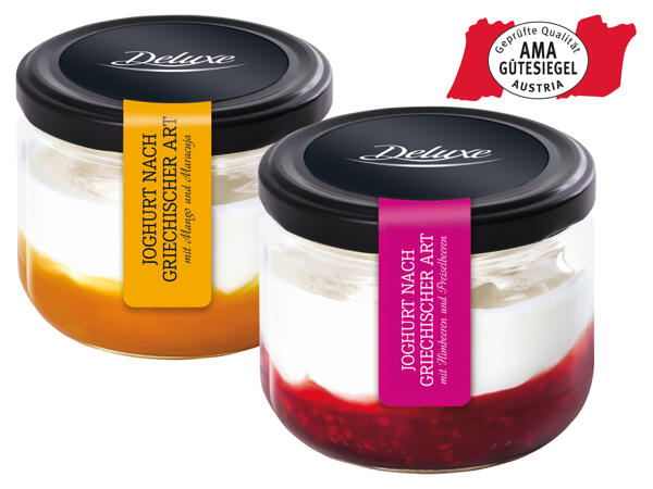 Joghurt nach griechischer Art