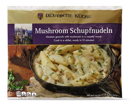 Deutsche Küche 
 Pickle Cheese or Mushroom Schupfnudeln