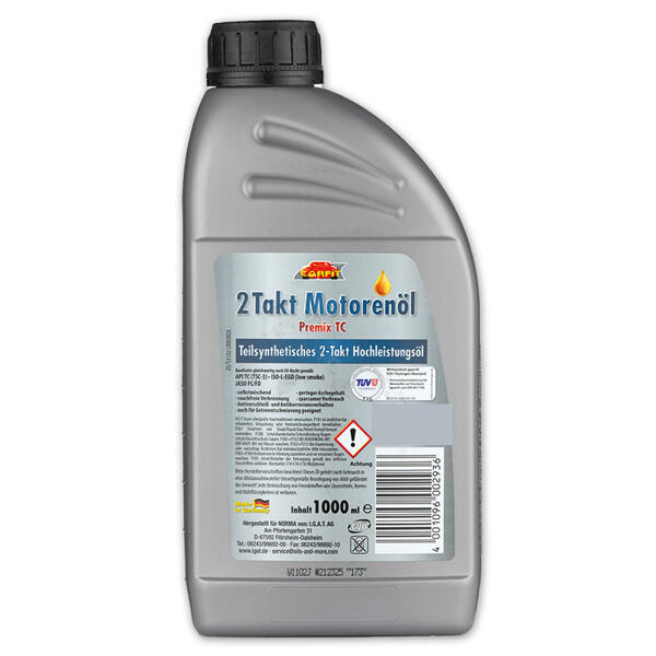 Teilsynthetisches 2-Takt-Motorenöl 1 Liter