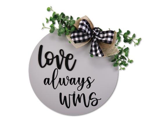 Huntington Home 
 Valentine's Day Circle Sign