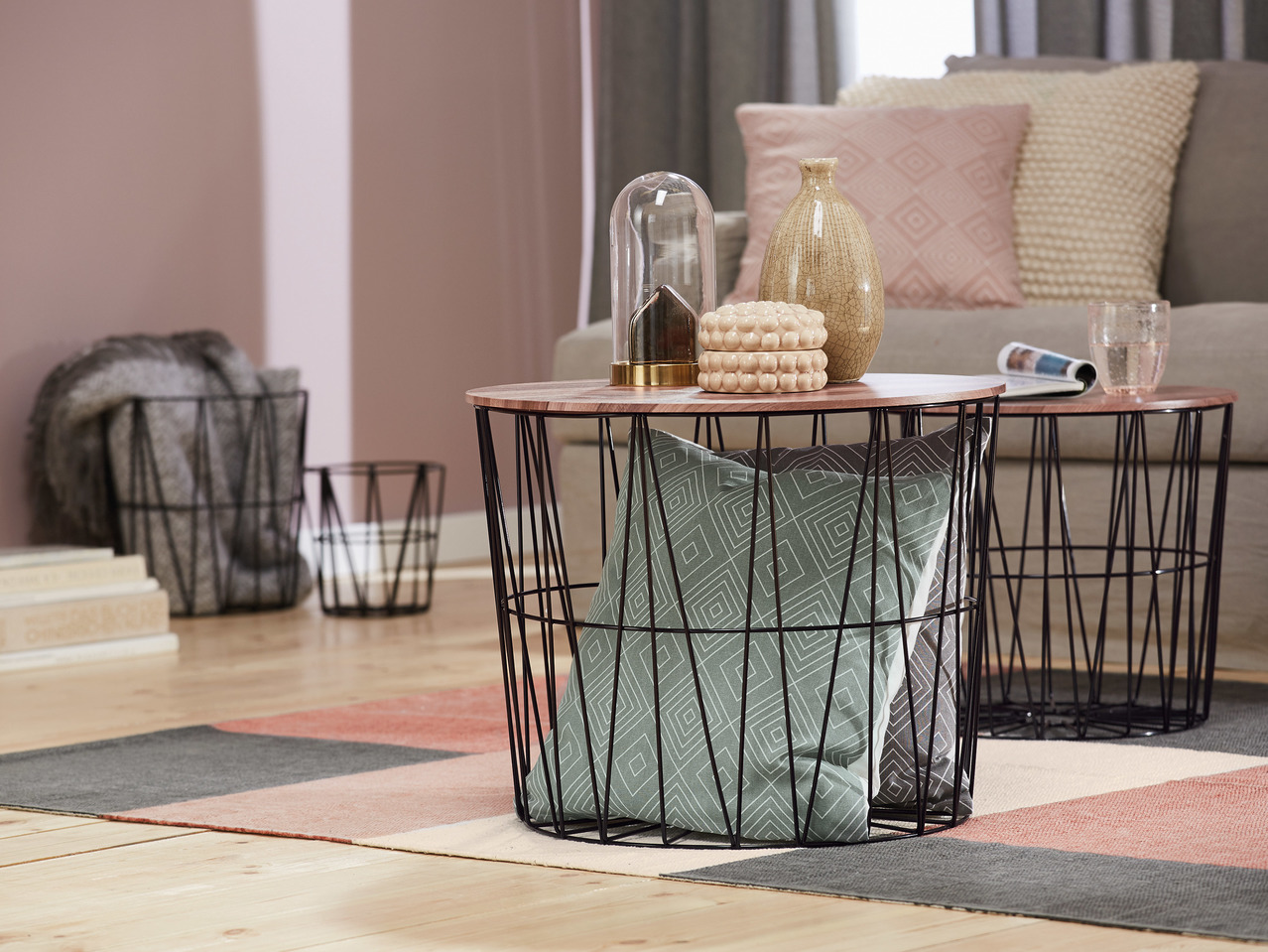Livarno Living Wire Table Nest Set1