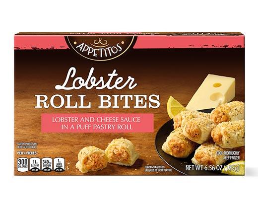 Appetitos Crab Rockefeller or Lobster Roll Bite