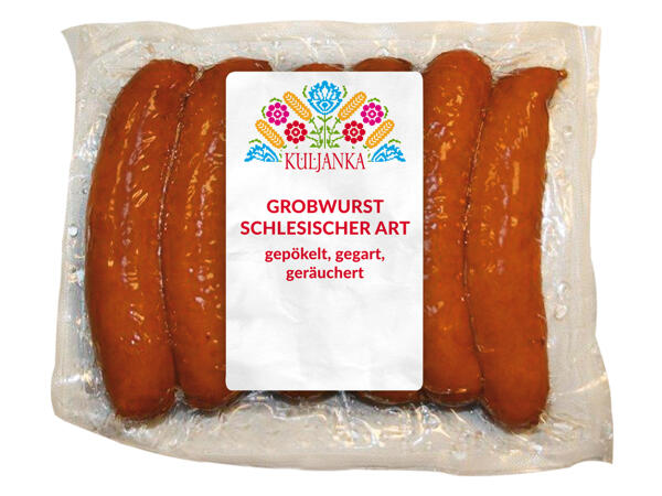 Schlesische Grobwurst Klassik